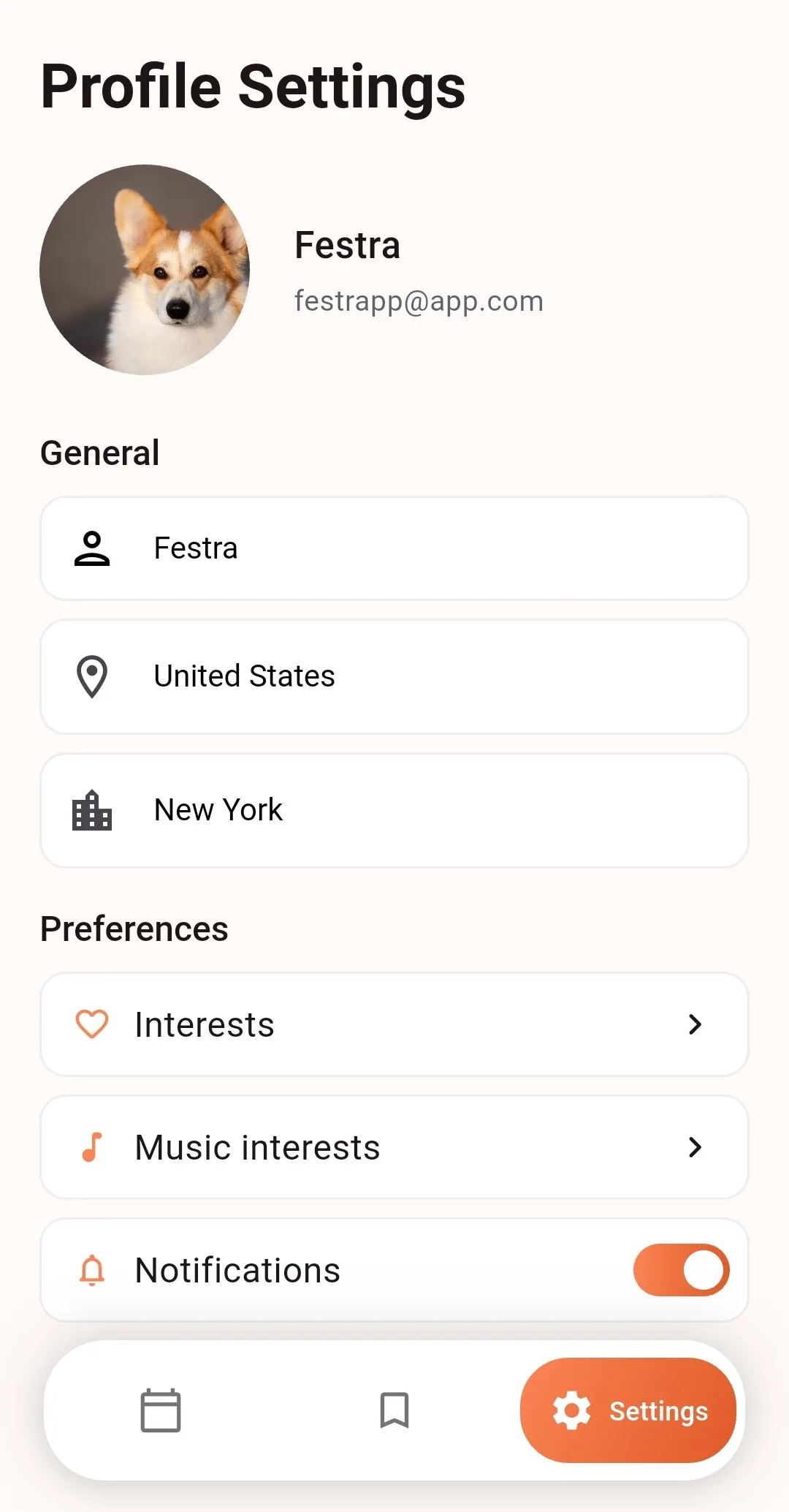 Профиль Festra